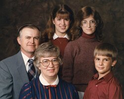 Family Portrait 1980s
